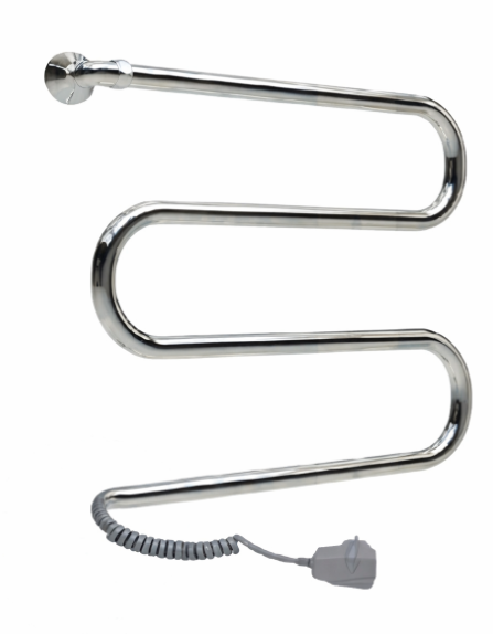 Электрический полотенцесушитель ТЕРМОДИЗАЙН М (с полкой) (AISI 304) H=500, W=800 купить с доставкой по РФ