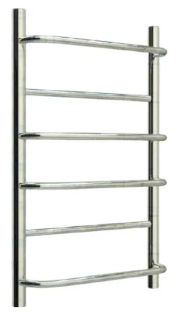 Полотенцесушитель ТЕРМОДИЗАЙН нерж. NT (лесенка) W=500, H=1000 (10 перекладин) 1/2"в.р купить с доставкой по РФ