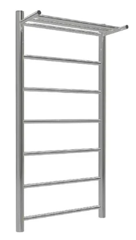 Полотенцесушитель ТЕРМОДИЗАЙН нерж. TP (лесенка с полкой) W=500, H=1000 (6 перекладин) 1/2"в.р. купить с доставкой по РФ
