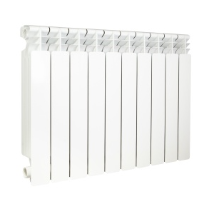 Радиатор 10 секций TERRA AL 500/100 (RAL 9010)