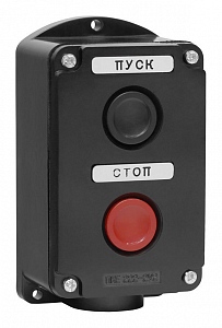 Пост кнопочный Texenergo 2 кнопки ip54 пке 222-2 купить с доставкой по РФ