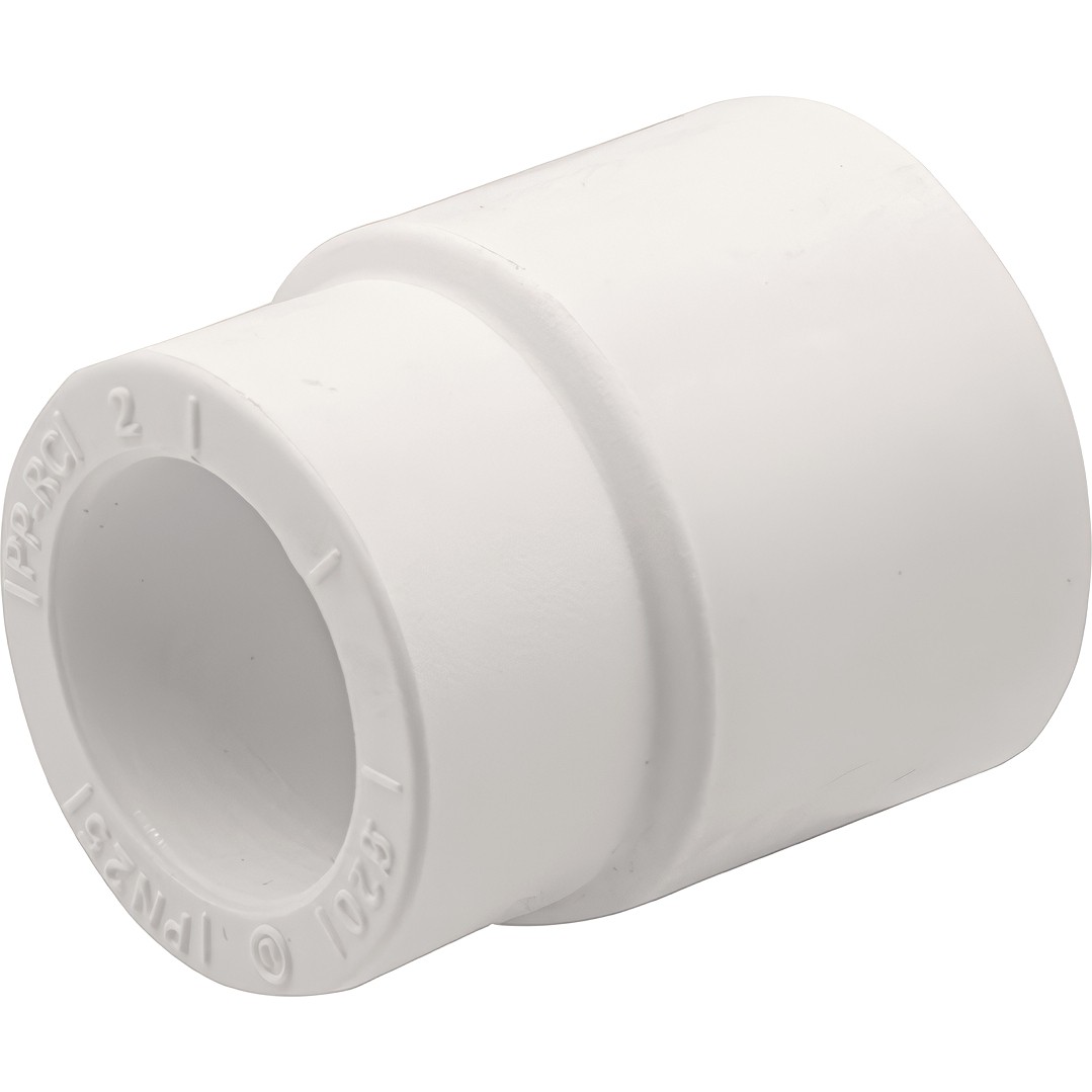 Муфта THERMOLIGHT переходная PP-R НР-ВР 32/25 белый (50/350)