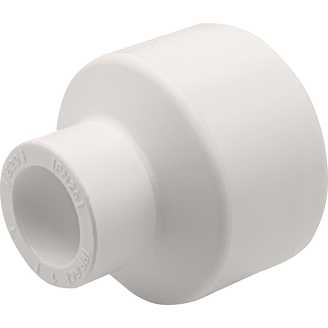 Муфта THERMOLIGHT переходная PP-R НР-ВР 50/25 белый (10/160)