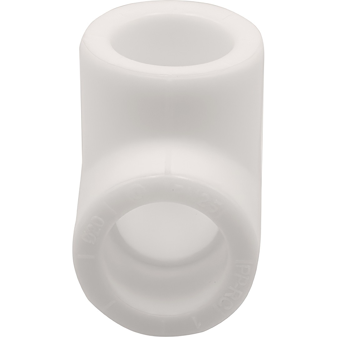Тройник THERMOLIGHT PP-R 25 белый (20/160)