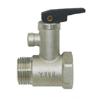 Клапан предохранительный TIM BL22FF для бойлера с ручкой сброса 1/2"-7 бар