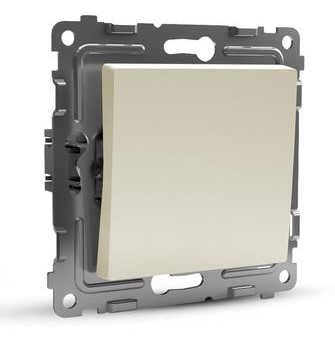Выключатель TOKOV ELECTRIC 1-кл. СП Pixel 10А IP20 механизм беж.