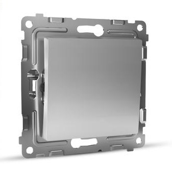 Выключатель TOKOV ELECTRIC 1-кл. СП Pixel 10А IP20 механизм алюм.