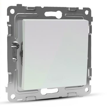 Выключатель TOKOV ELECTRIC 1-кл. СП Pixel 10А IP20 механизм перламутр.