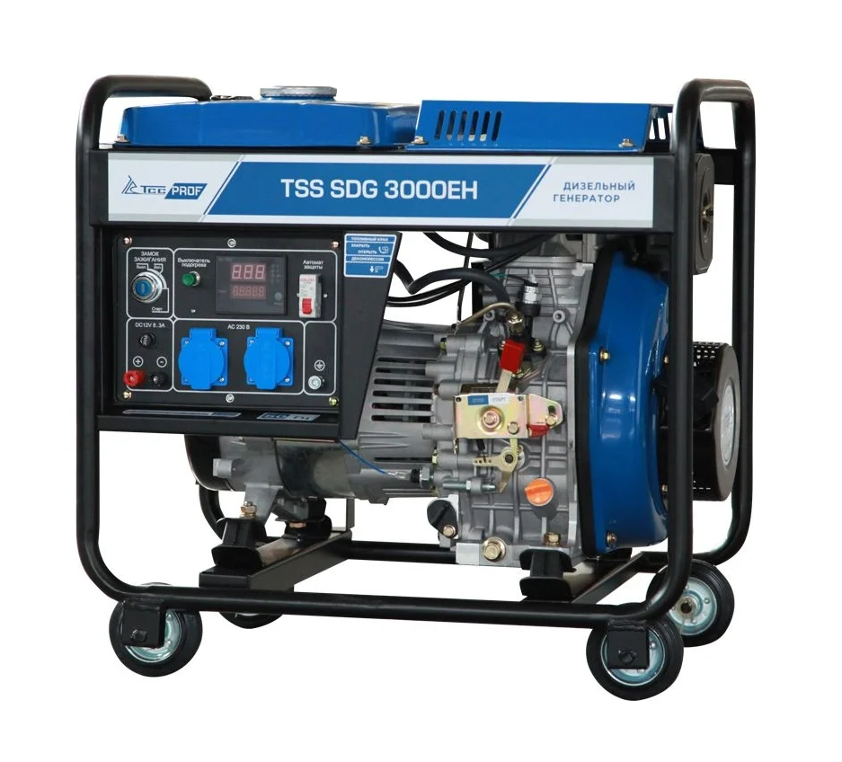 Дизельный генератор TSS SDG 3000EH купить с доставкой по РФ