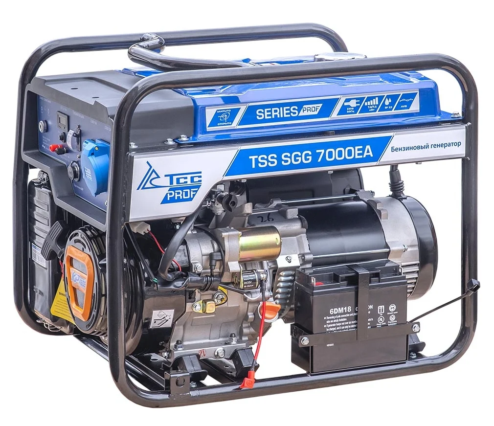 Бензогенератор TSS SGG 7000EA