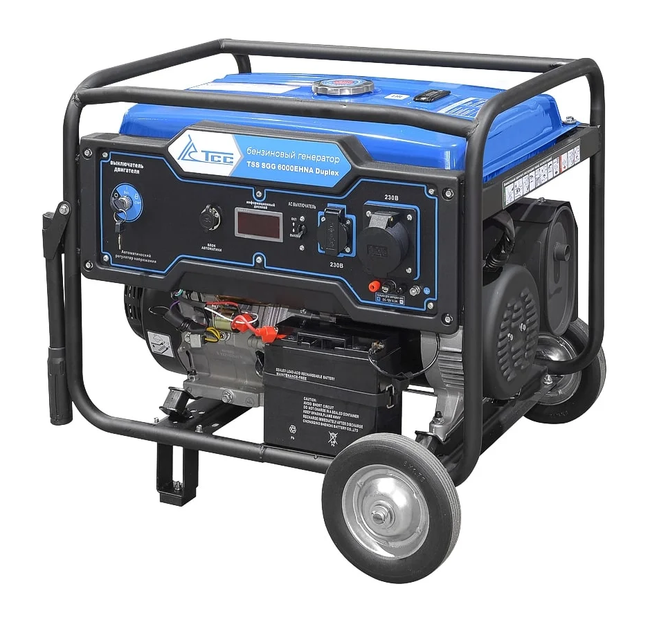 Бензогенератор TSS SGG 6000EHNA Duplex