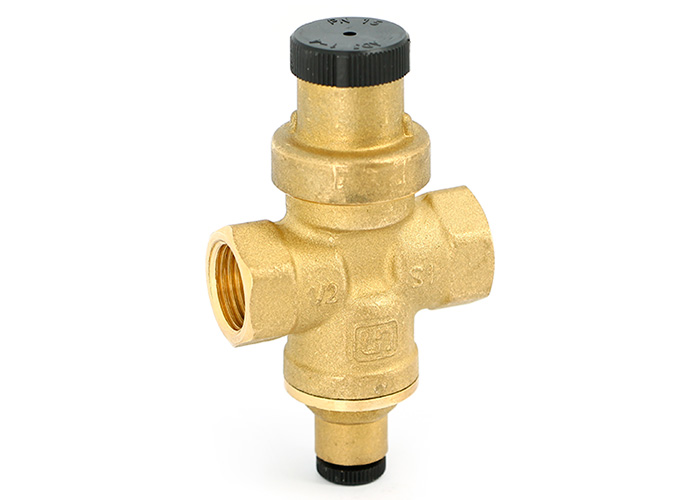 Редуктор давления Uni-fitt 3/4" В 1-4 бар PN15 COMPACT с отверстием под радиальный манометр 1/4" купить с доставкой по РФ