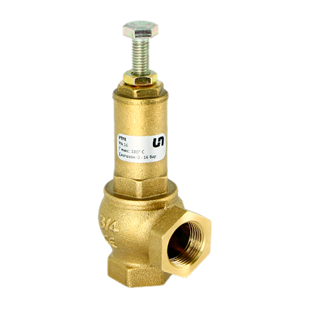 Клапан предохранительный регулируемый Uni-fitt PRO В 1 1/4", 0-16 бар заказать со складов по всей России