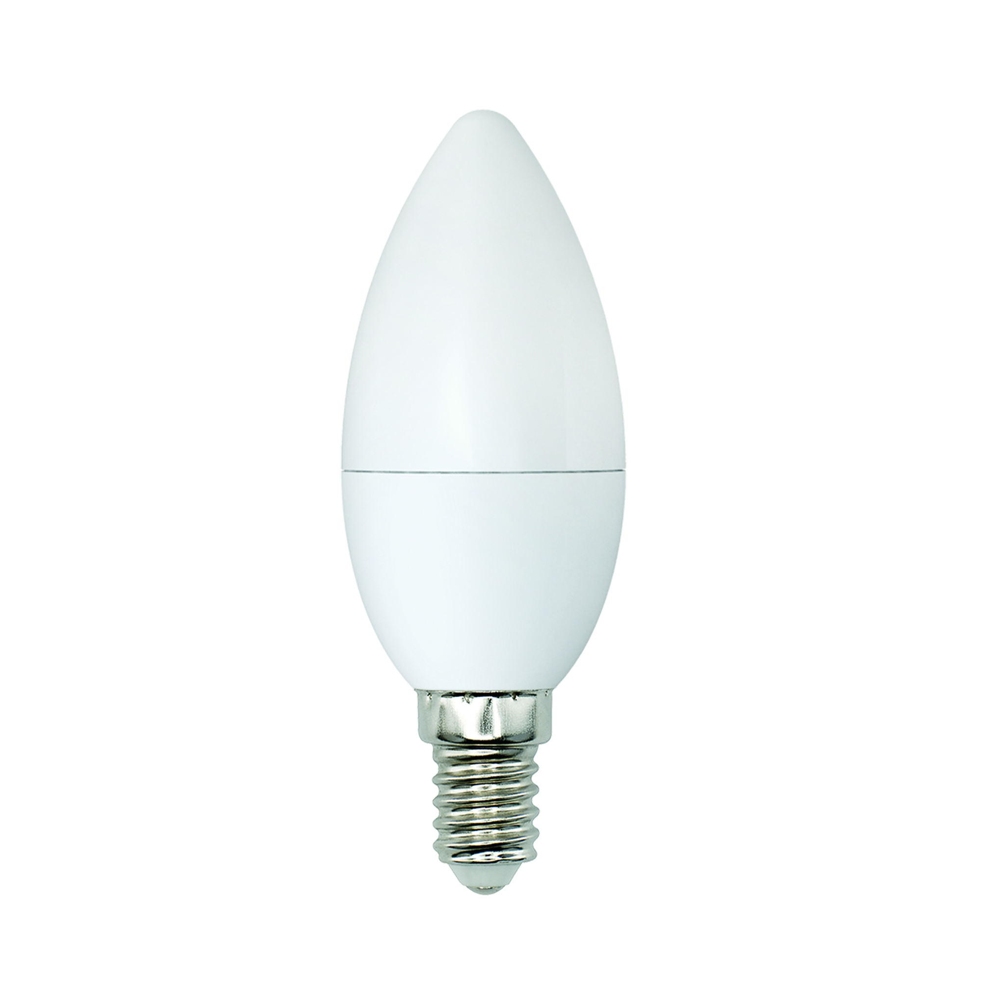 Лампа светодиодная Uniel Bicolor 4000K матовая LED-C37-6W/WW+NW/E14/FR PLB01WH