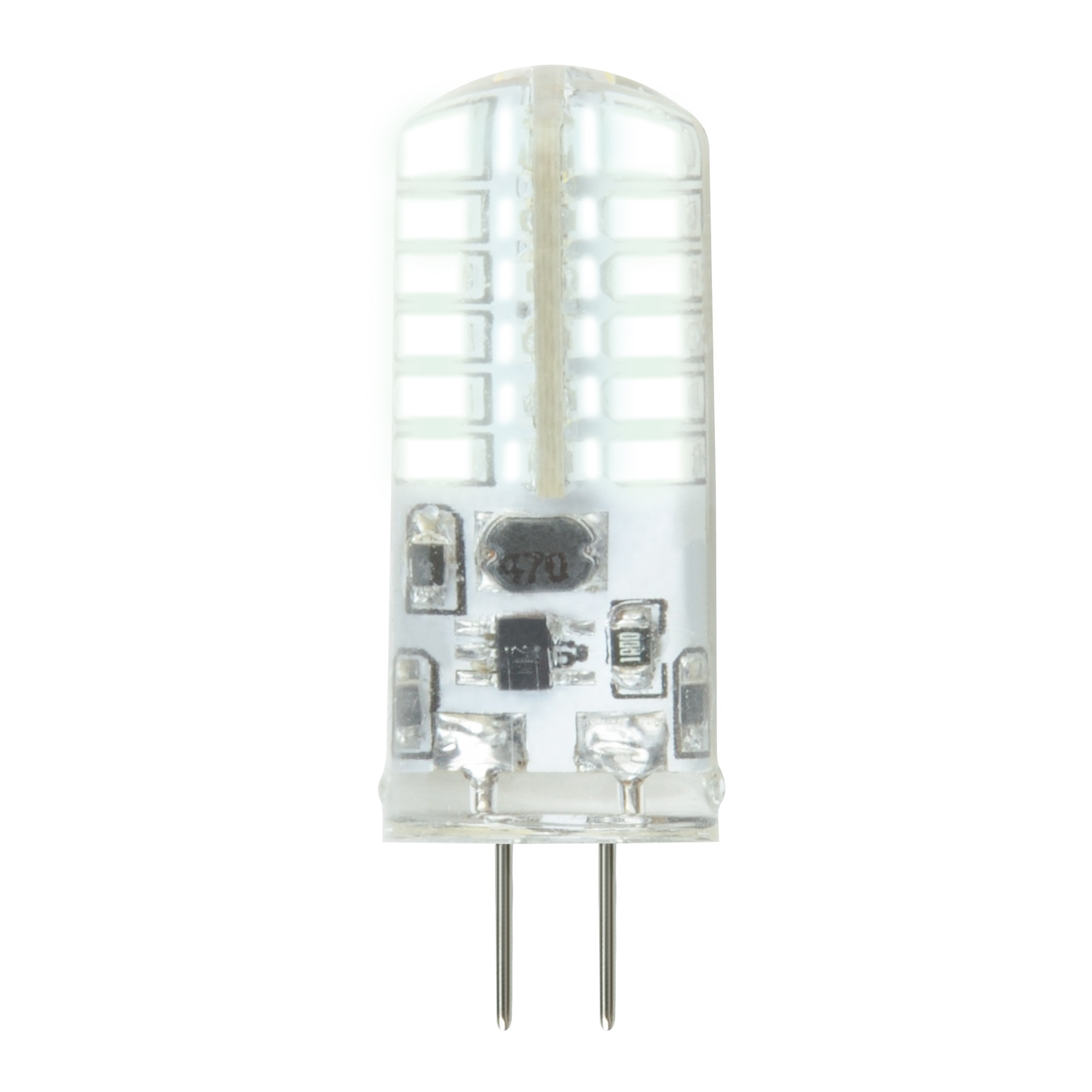 Лампа светодиодная Uniel G4 3W 3000K прозрачная LED-JC-12/3W/4000K/G4/CL SIZ05TR