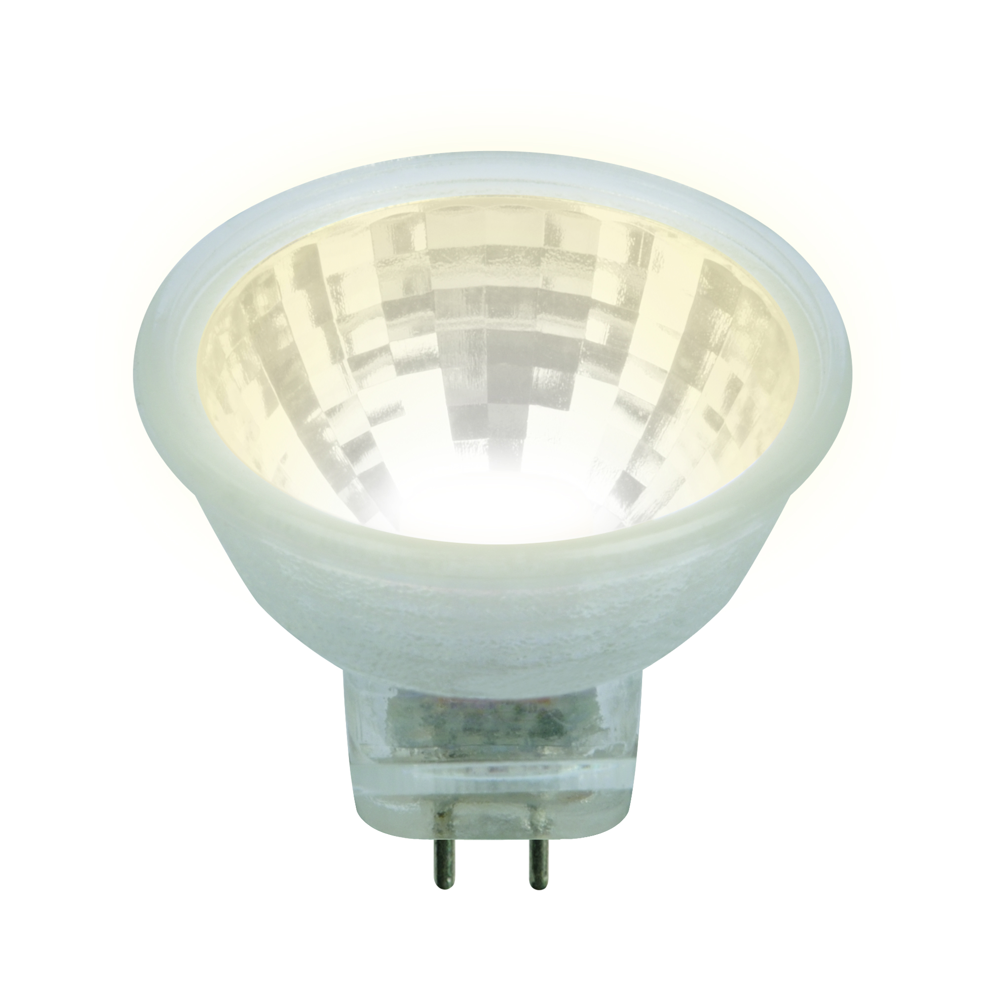 Лампа светодиодная Uniel MR11 3000K прозрачная LED-MR11-3W/WW/GU4 GLZ21TR