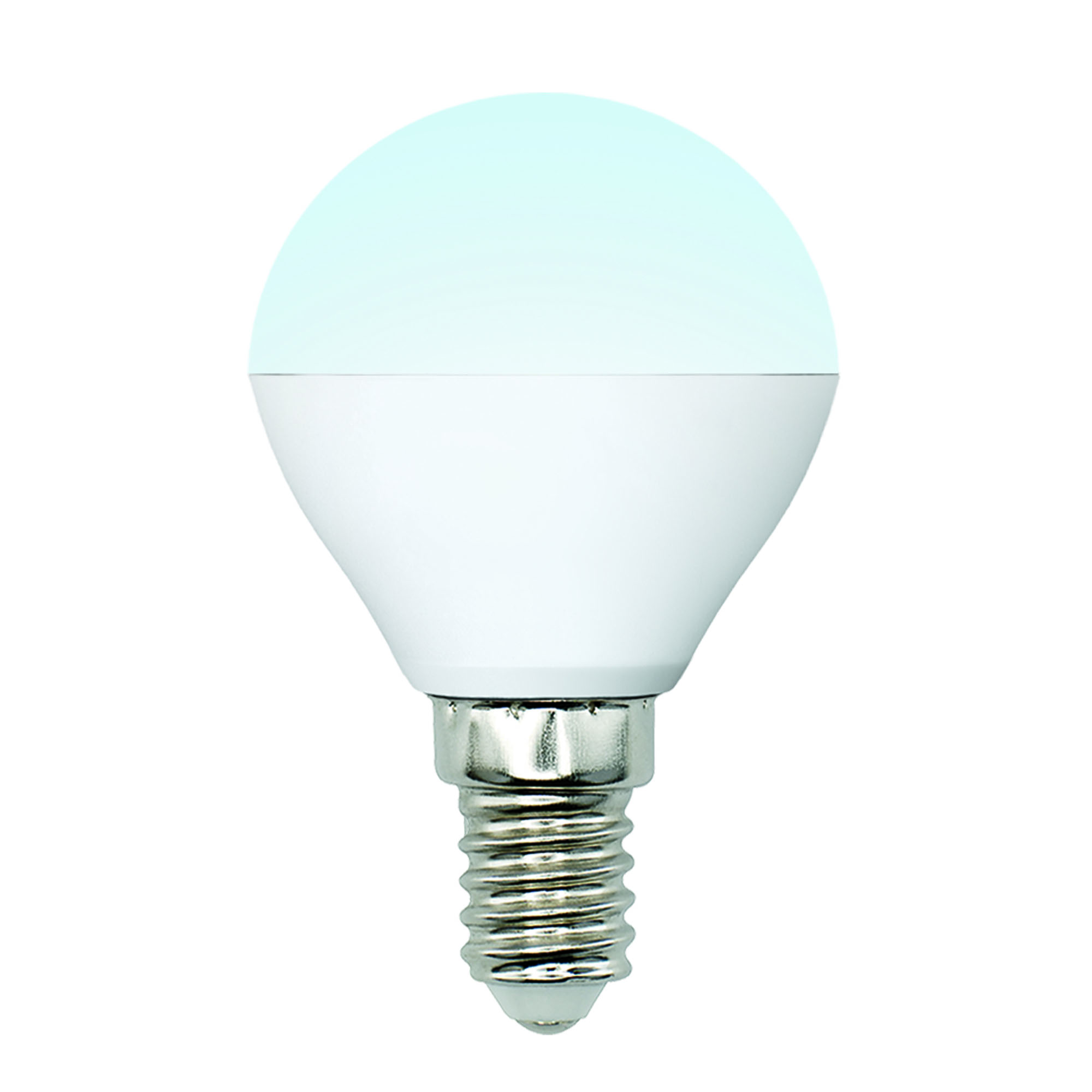 Лампа светодиодная Uniel Multibright 6Вт Е14 G45 4000К 510Лм матовая Шар ступенчатый диммер 10-50-100%