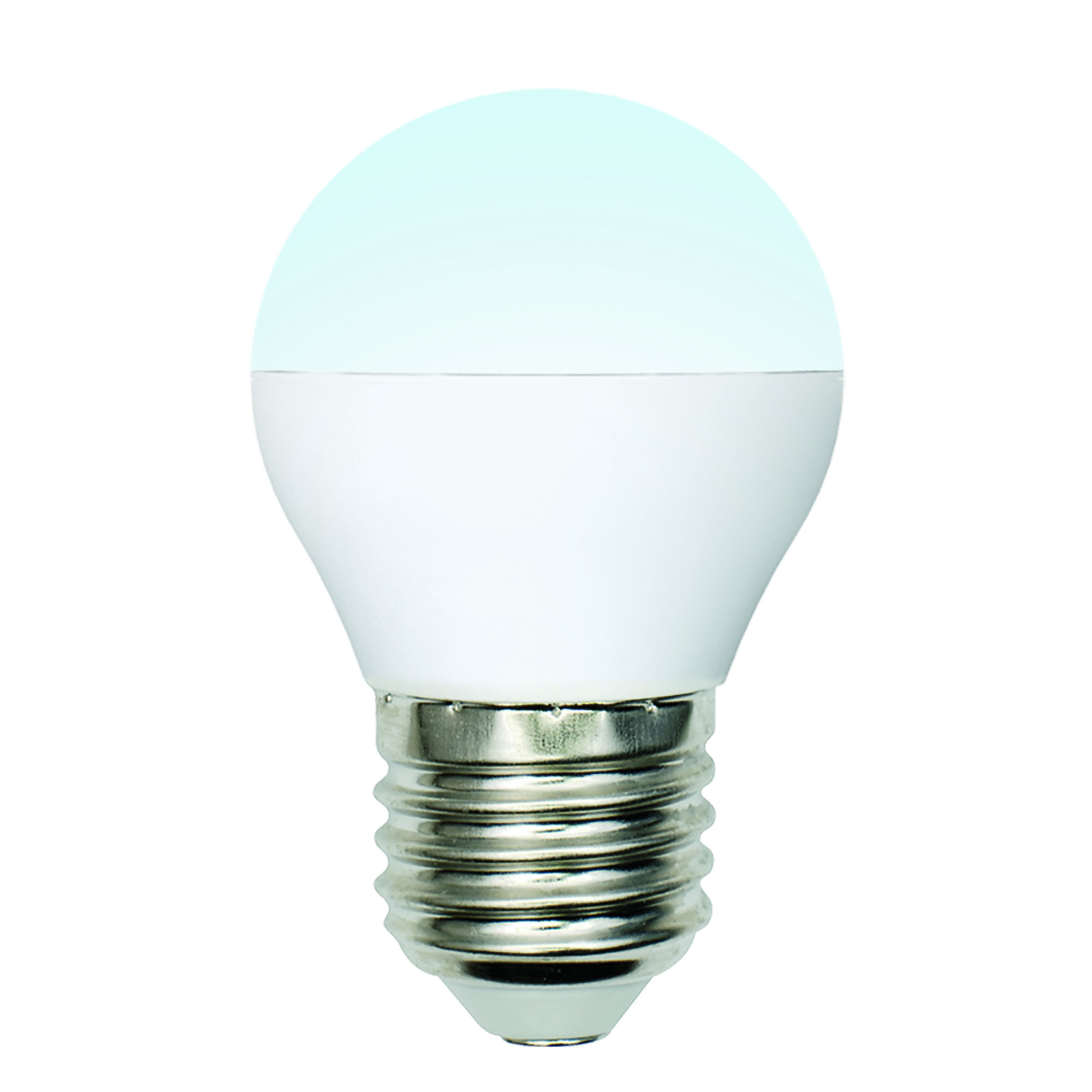 Лампа светодиодная Uniel Multibright 4000K матовая LED-G45-6W/NW/E27/FR/MB PLM11WH