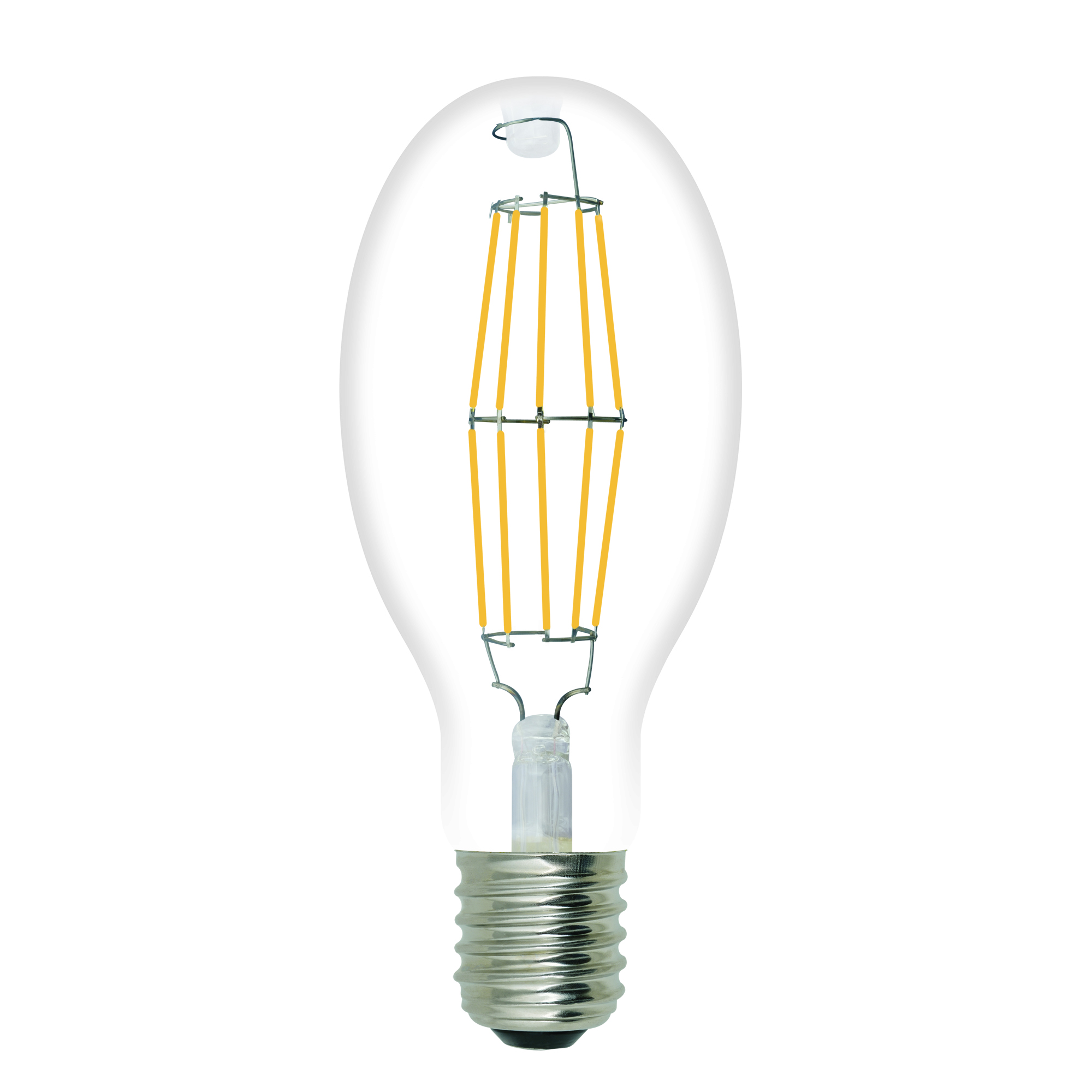 Лампа светодиодная Uniel Profi филаментная 6500K прозрачная LED-ED90-40W/DW/E40/CL GLP05TR