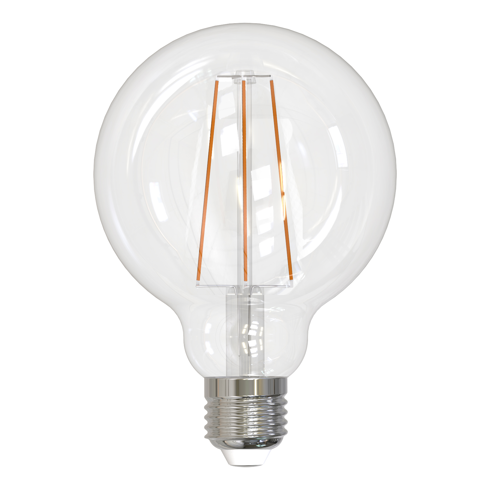 Лампа светодиодная Uniel Sky филаментная 4000K прозрачная LED-G95-10W/4000K/E27/CL PLS02WH