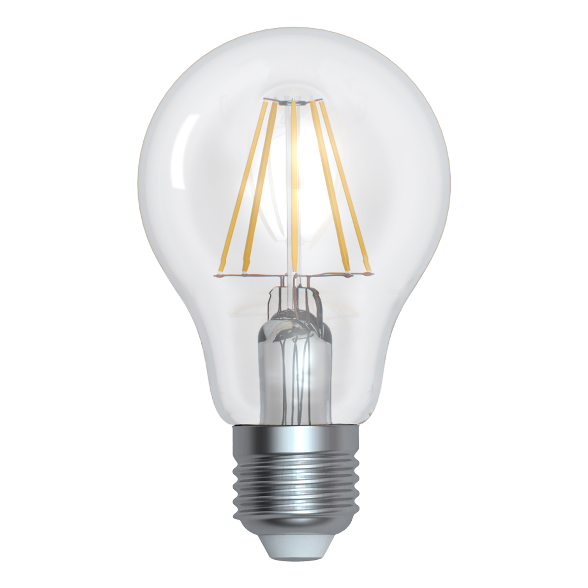 Лампа светодиодная Uniel Sky филаментная 4000K прозрачная LED-A60-12W/4000K/E27/CL PLS02WH