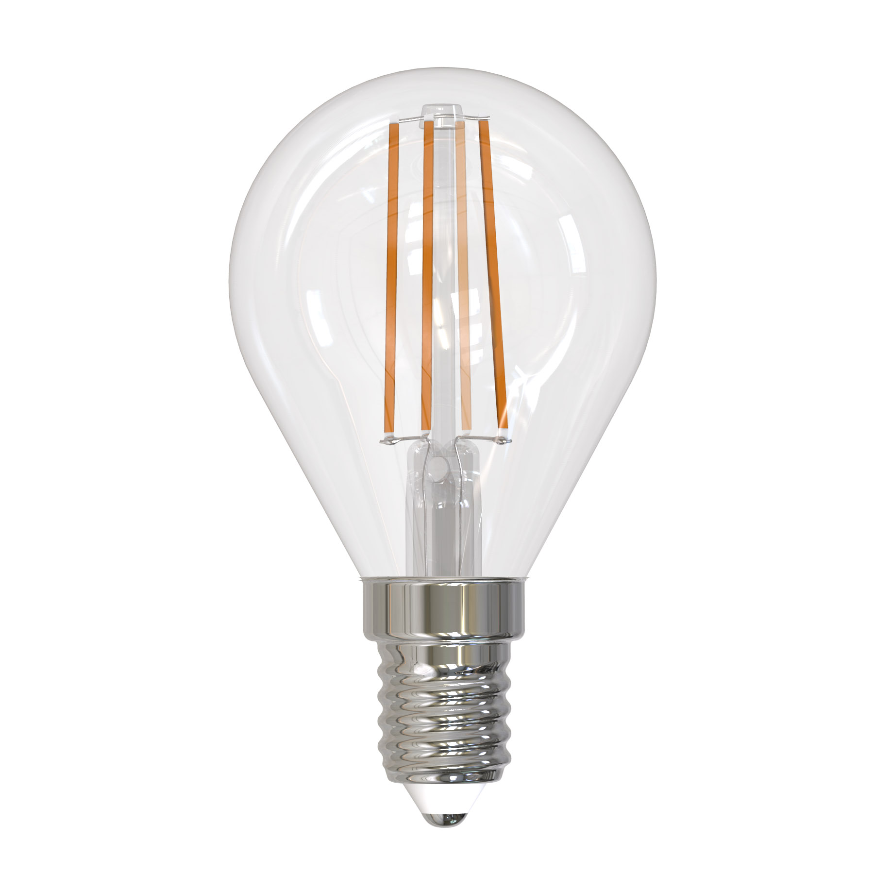 Лампа светодиодная Uniel Sky филаментная 4000K прозрачная LED-G45-9W/4000K/E14/CL PLS02WH