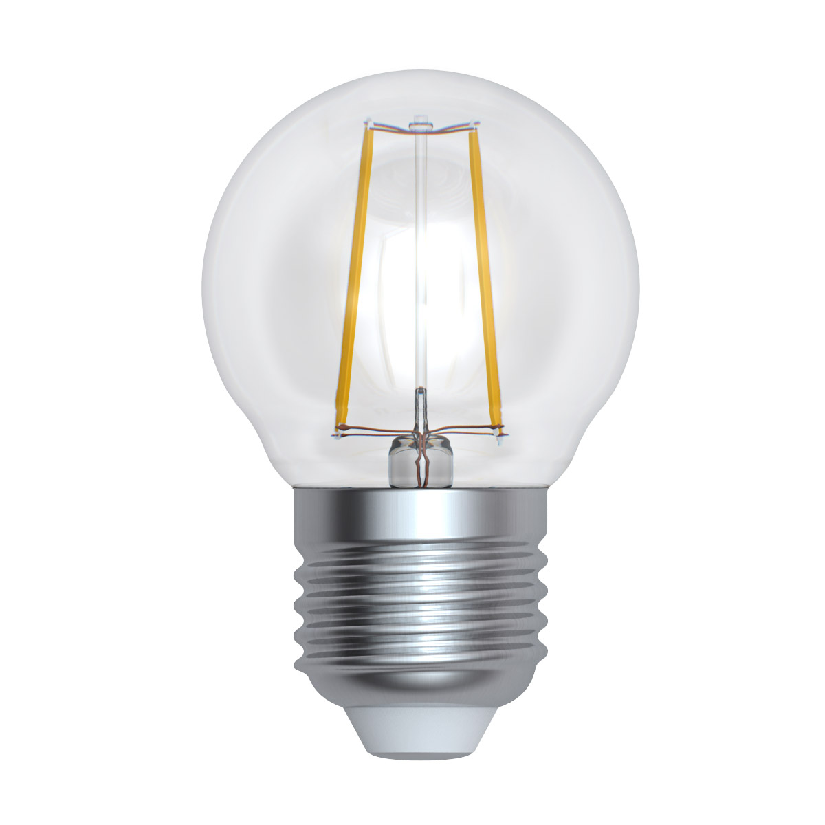 Лампа светодиодная Uniel Sky филаментная 4000K прозрачная LED-G45-9W/4000K/E27/CL PLS02WH