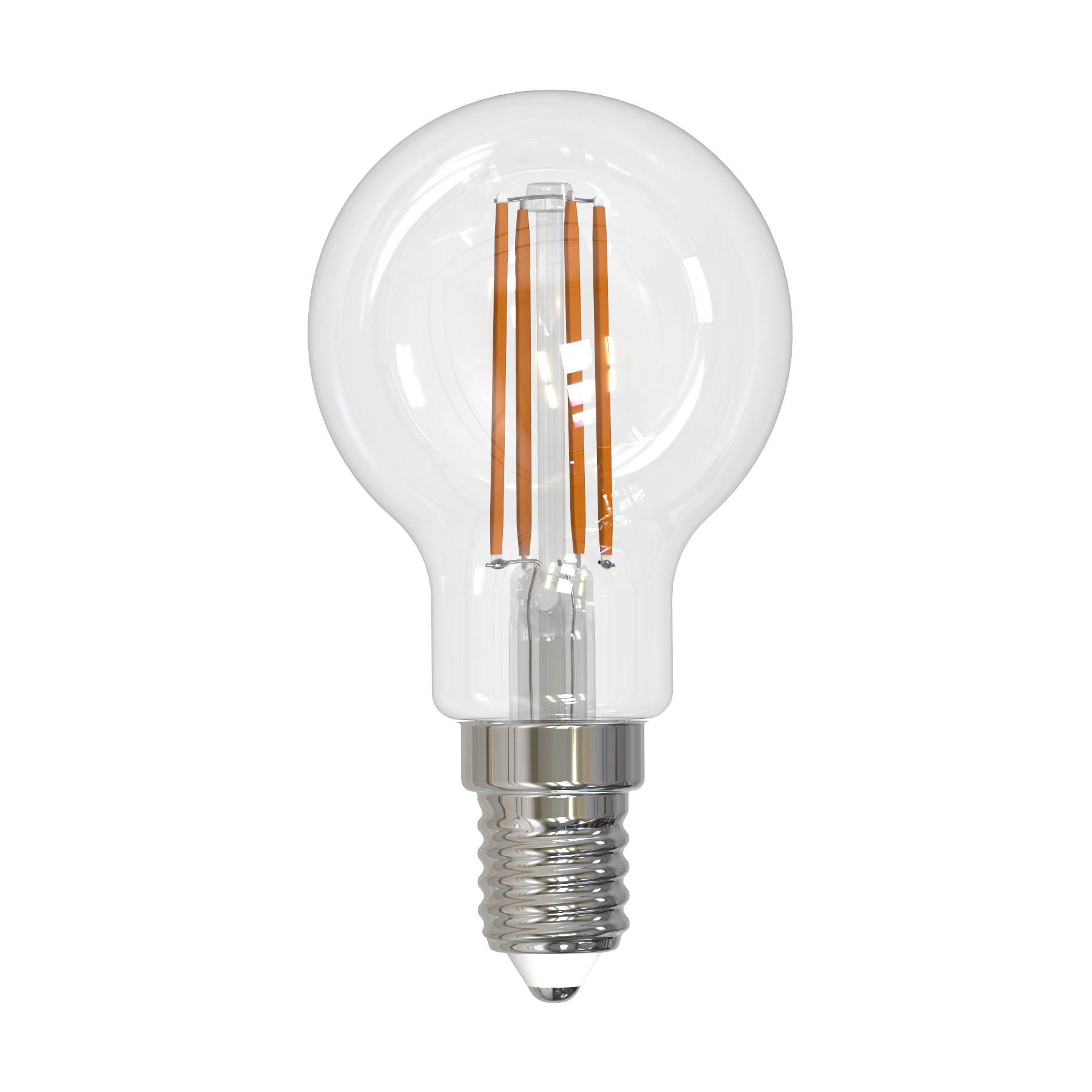 Лампа светодиодная Uniel Sky филаментная 3000K прозрачная LED-G45-11W/3000K/E14/CL PLS02WH