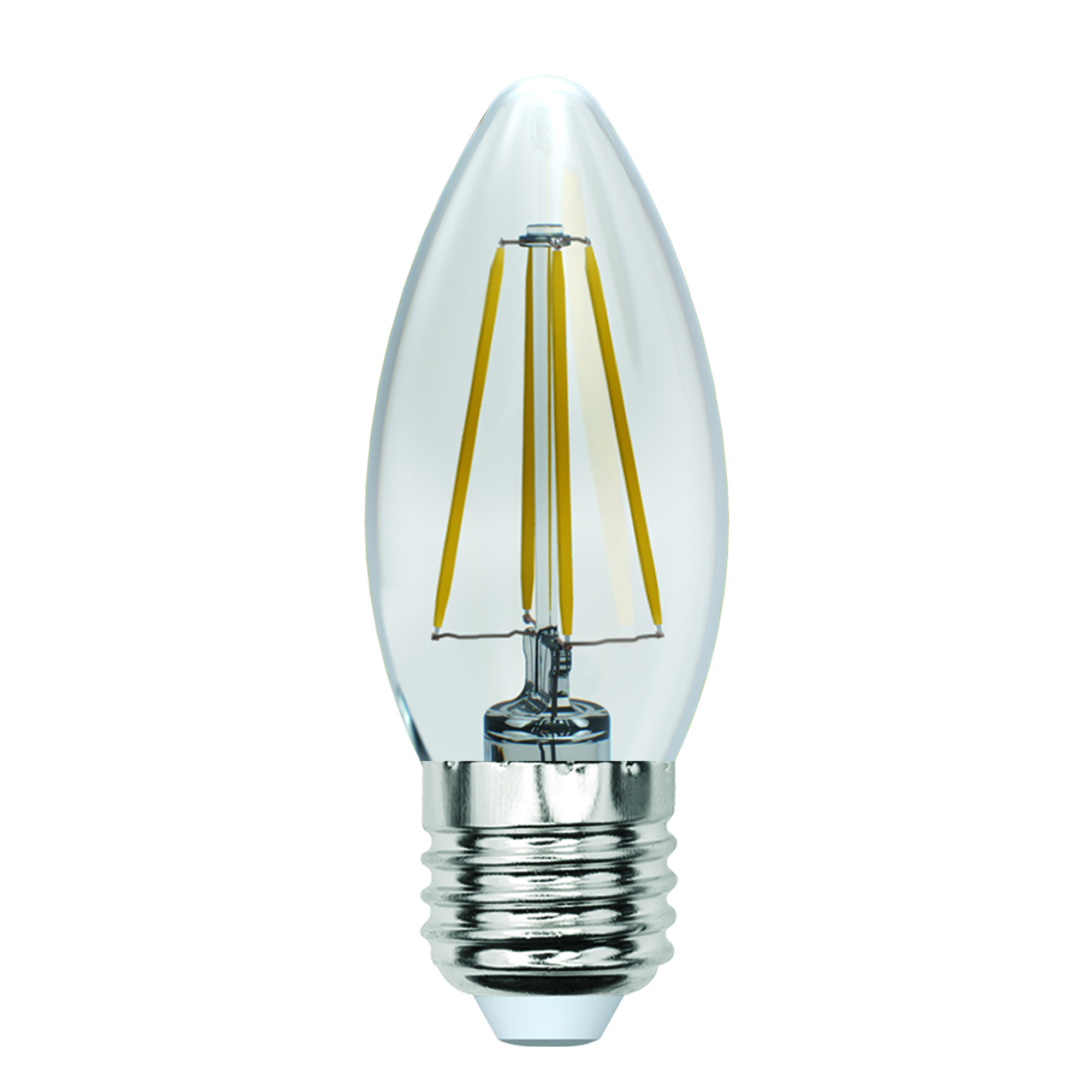 Лампа светодиодная Uniel Sky филаментная 3000K прозрачная LED-C35-13W/3000K/E27/CL PLS02WH