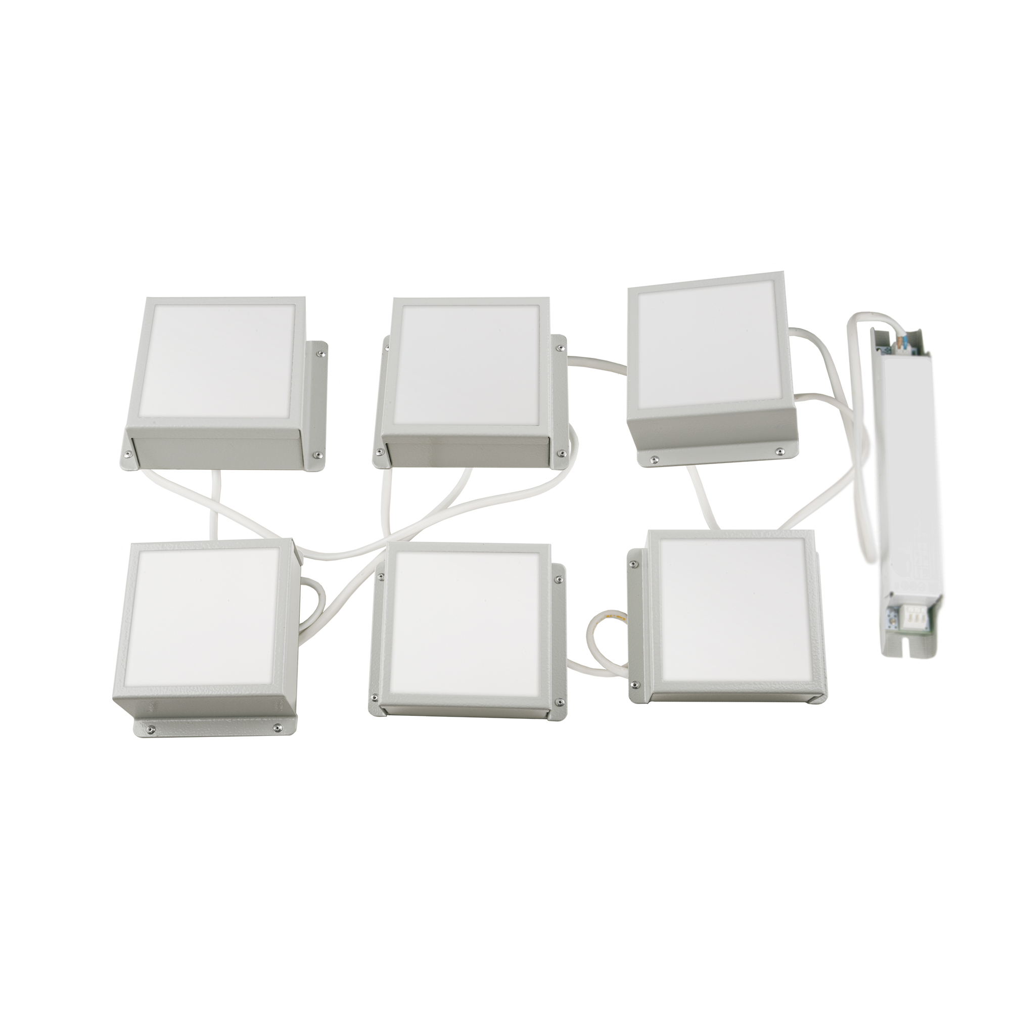 Светильник Uniel ULP встраиваемый светодиодный ULP-1010 42W/4000К IP40 Grilyato White KIT06