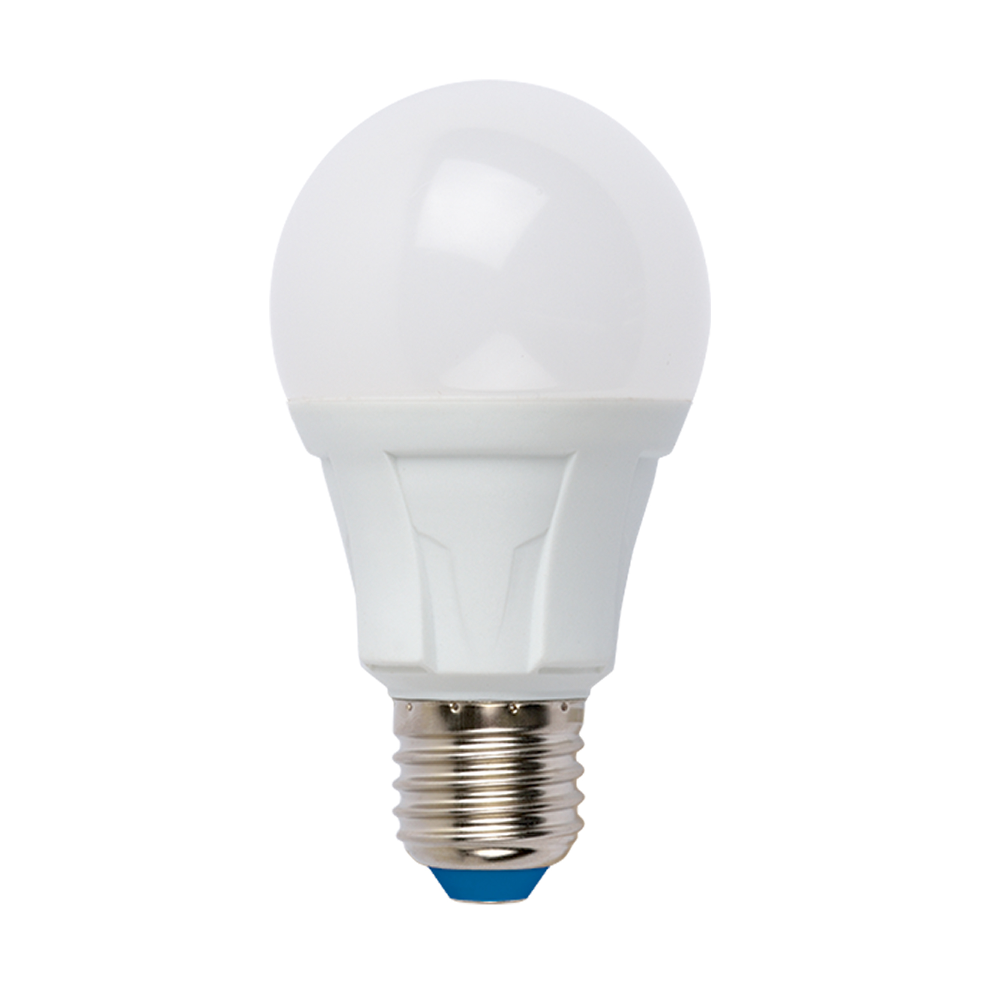 Лампа светодиодная Uniel Яркая 6500K матовая LED-A60 8W/DW/E27/FR PLP01WH