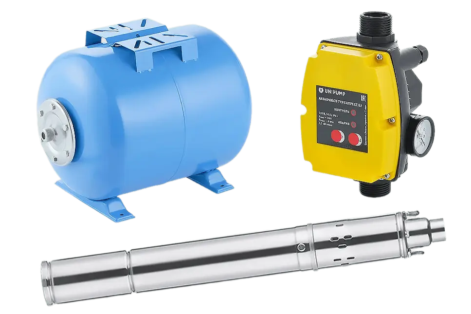 Насосная станция UNIPUMP АКВАРОБОТ ECO VINT 2-24
