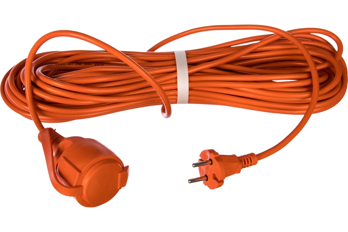 Удлинитель 1х20м без заземл. 6А IP44 УШ-6 ПВС 2х0.75 UNIVersal 9631999