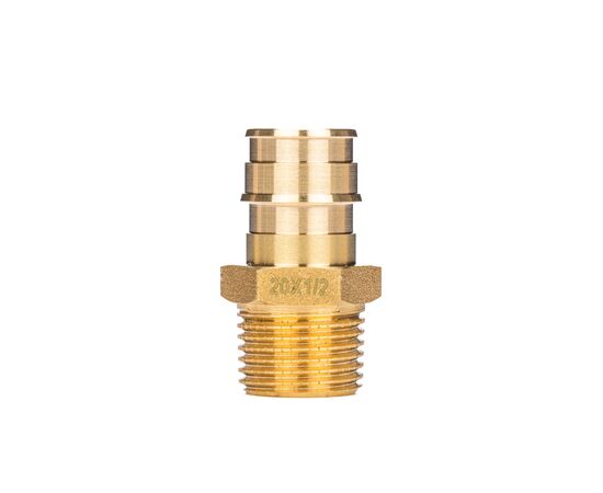 Штуцер USYSTEMS PE-Xa латунный для труб 25-R3/4"НР тип 1 '40Ф