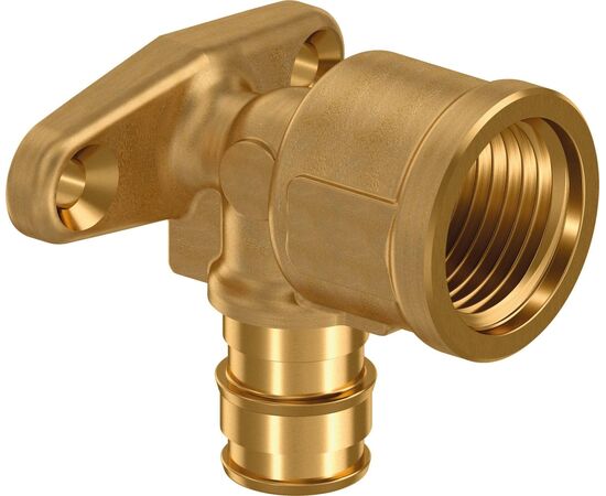 Водорозетка USYSTEMS Smart Aqua латунная для труб PE-Xa 20-Rp1/2"ВР L=43мм тип 1 '40Ф