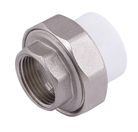 Муфта VALFEX PP-R бел комб разъем Дн25х3/4" ВР усилен