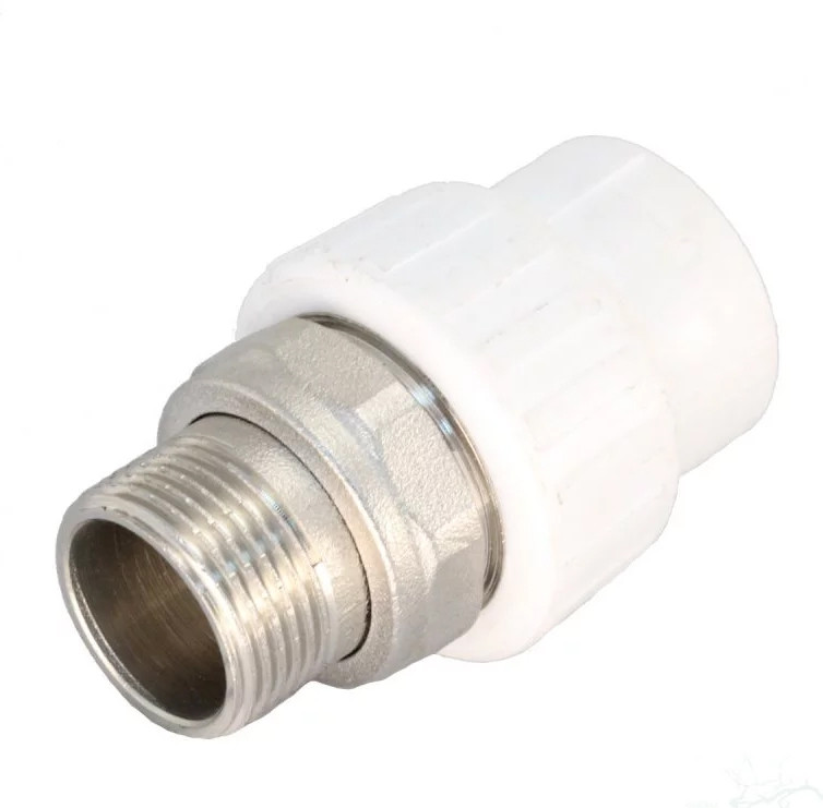 Муфта Valfex PP-R бел комб разъем Дн20х1/2" НР д/рад 10159020