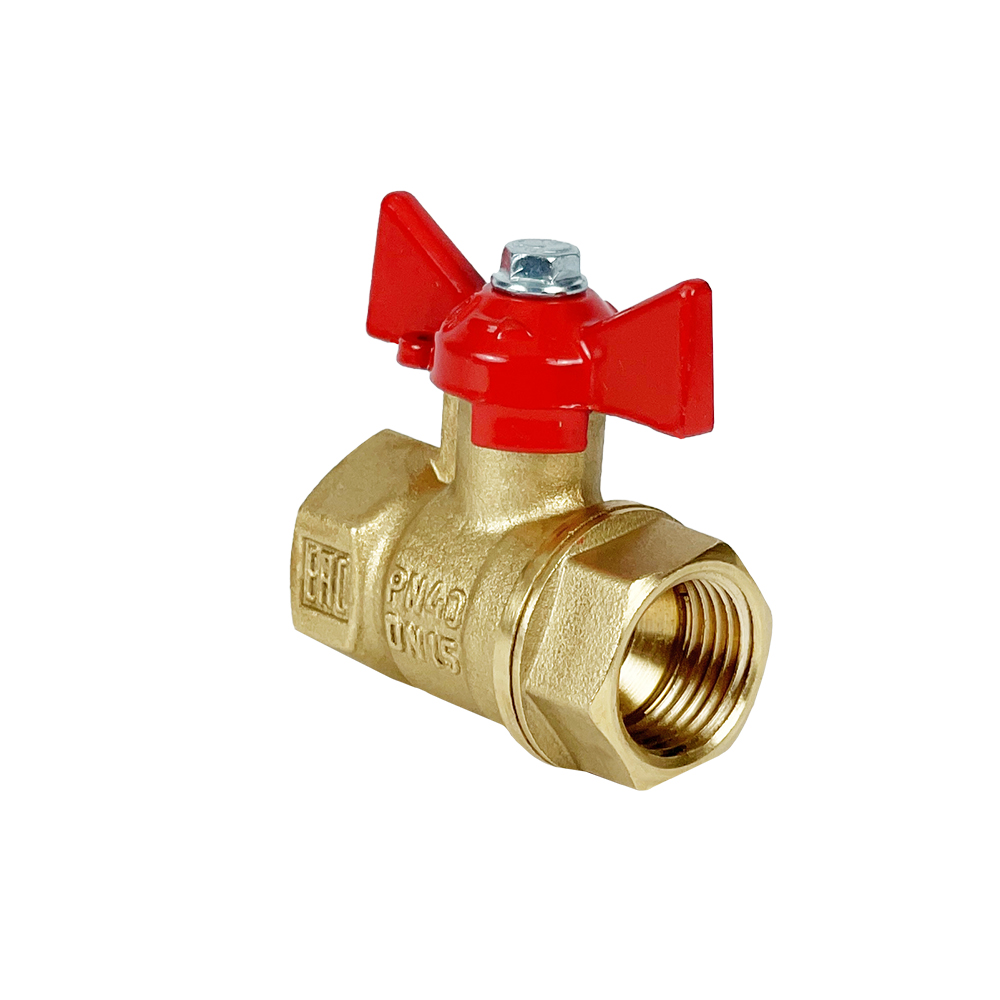 Кран шаровой Valfex 11Б27фт1М Ду3/4" Ру40 ВР/ВР ручка-бабочка 150C 80/20 купить с доставкой по РФ