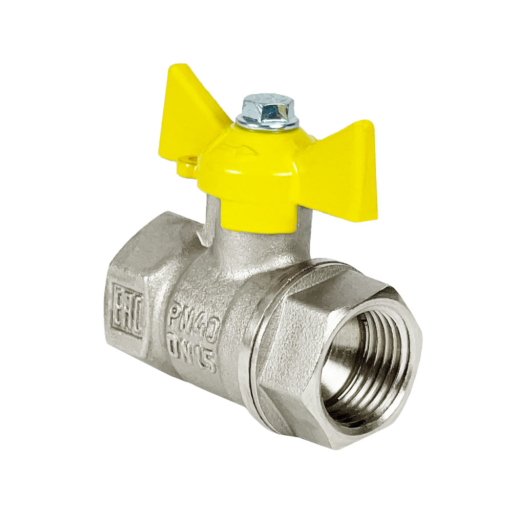 Кран шаровой VALFEX Ду15 Ру40 ручка-бабочка 11Б27фтМ VF.277.NB3.012.N/P59 купить с доставкой по РФ