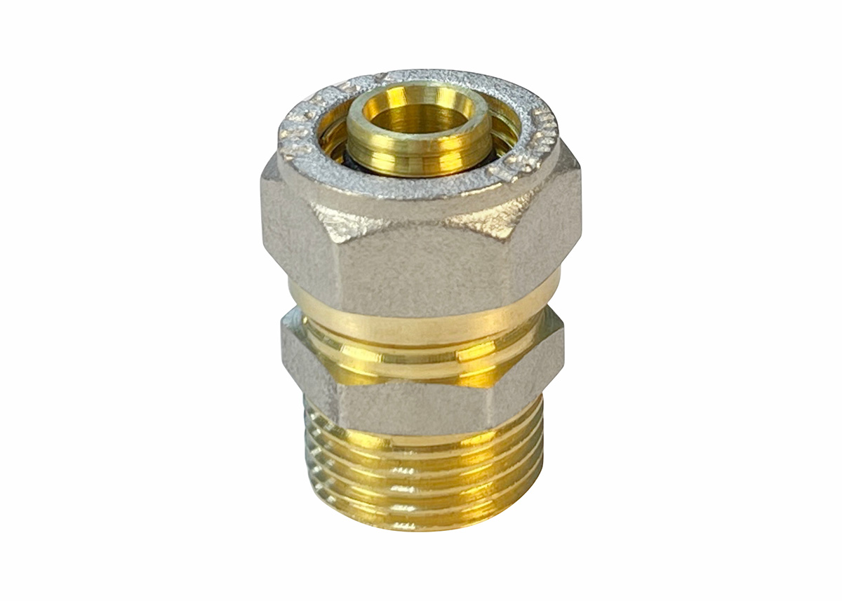 Соединитель VALFEX обжимной с переходом на НР 16 x 1/2" (360/20) купить по цене 168 руб.
