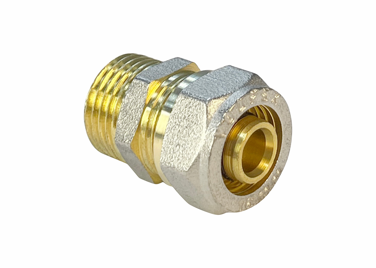 Соединитель VALFEX обжимной с переходом на НР 20 x 1/2" (240/15)