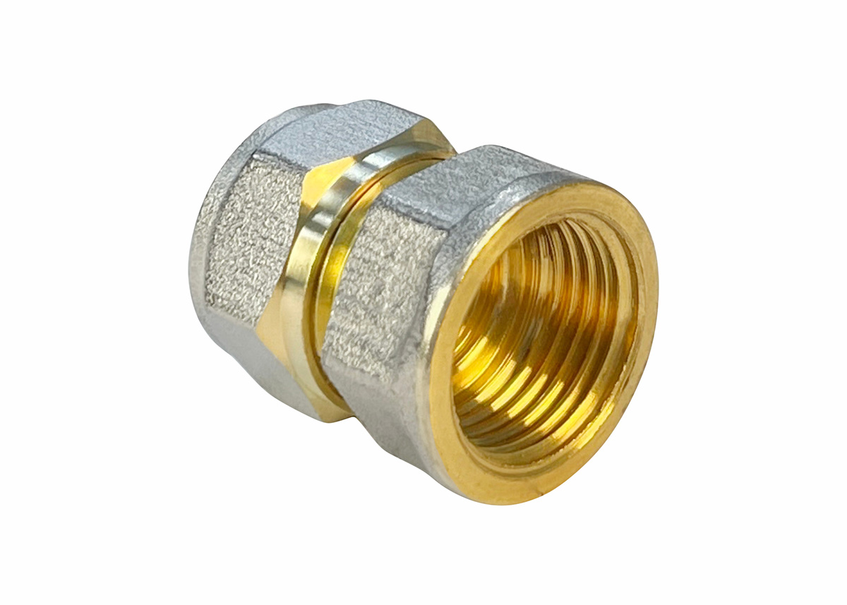 Соединитель VALFEX обжимной с переходом на ВР 20 x 3/4" (220/10) купить по цене 297 руб.