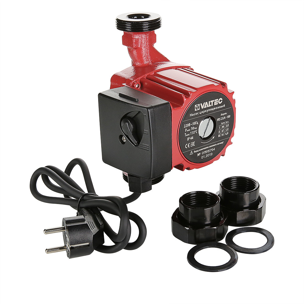 Насос циркуляционный VRS 25/6-180 купить с доставкой по РФ