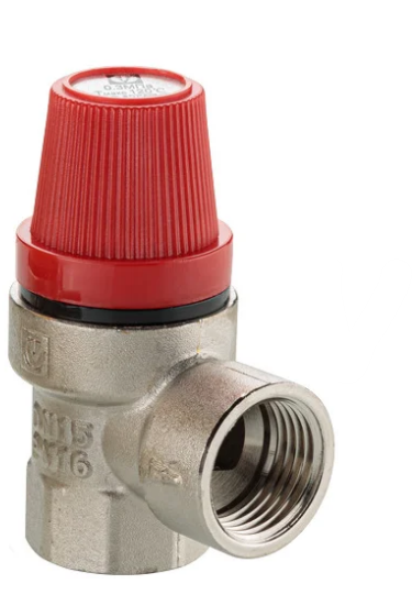 Предохранительный клапан Valtec 1/2" в-в 3 бара PN10 купить с доставкой по РФ