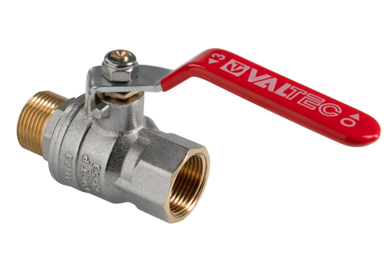 Кран шаровый полнопроходной VALTEC стальная рукоятка VT.415.N.05 купить с доставкой по РФ