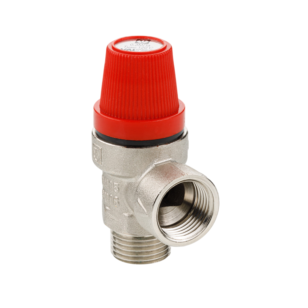 Предохранительный клапан Valtec никелированный VT.496.N.0430 купить с доставкой по РФ