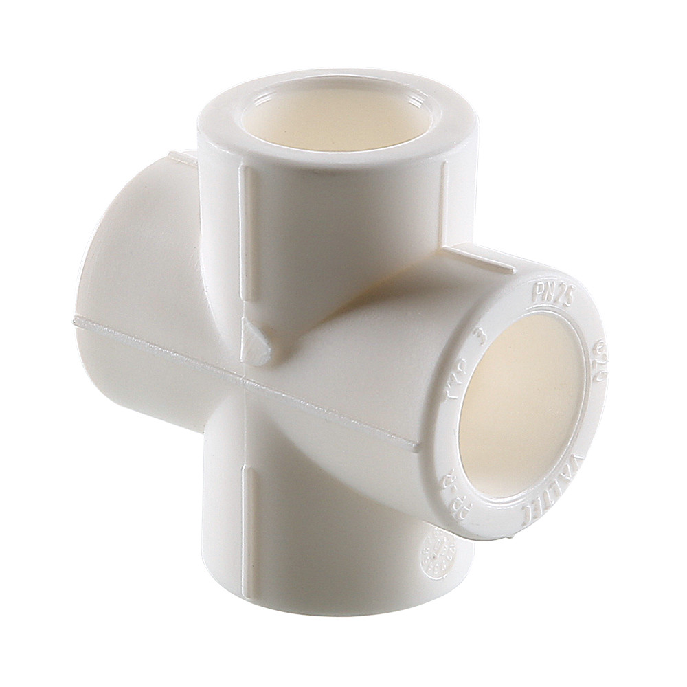 Фитинг Valtec полипропиленовый – крестовина VTP.741.0.025 купить с доставкой по РФ