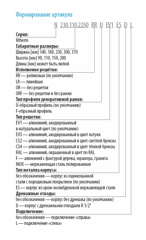 Конвектор Varmann б/вент.Ntherm N 300.90.1200 RR U EV1 купить по цене 38205 руб.