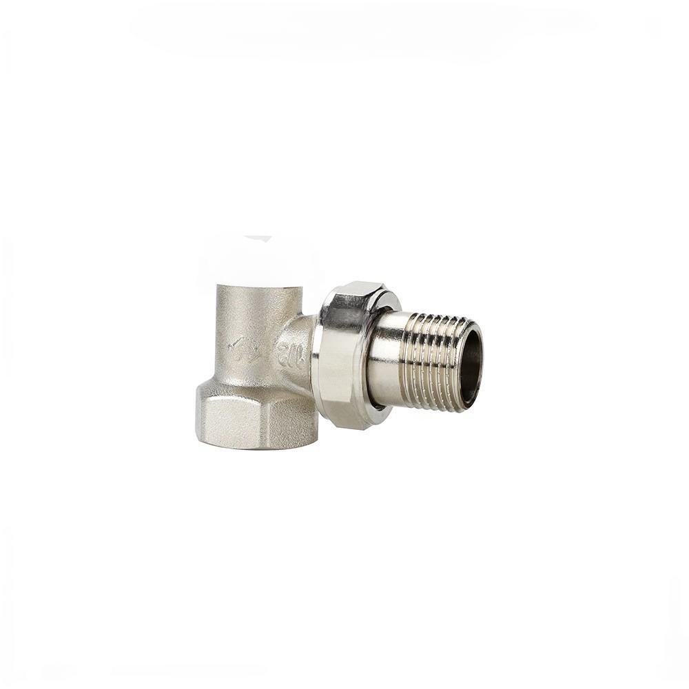 Запорный радиаторный клапан Varmega угловой 1/2" ВР-НР