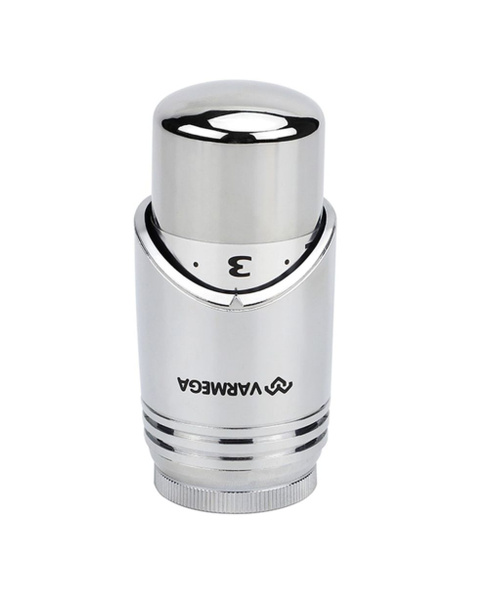 Термостатическая головка, Varmega серия VM112, жидкостная, хромированная